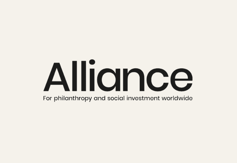 Logo of Alliance Magazine